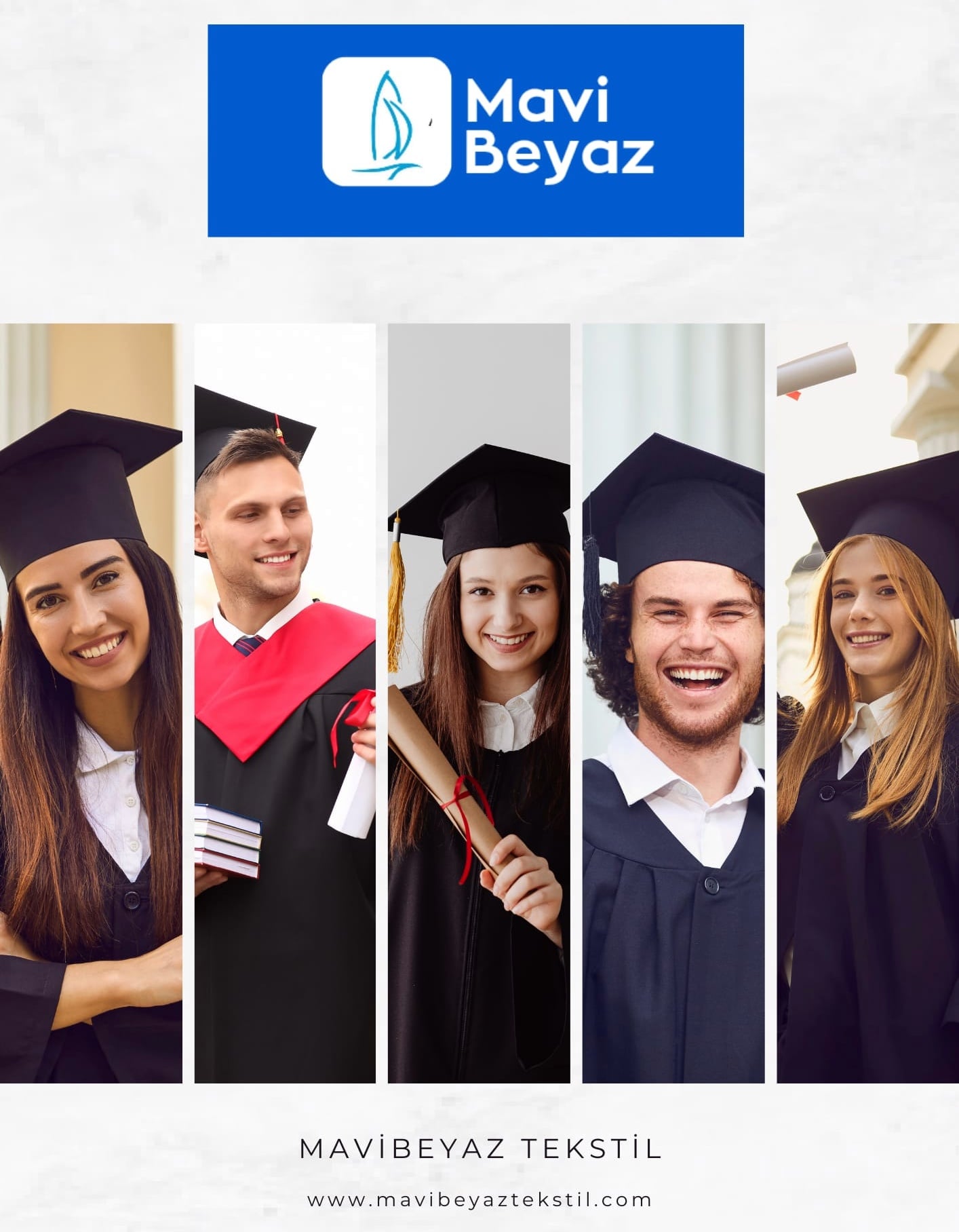 Mezuniyet töreni cübbe ve kep-1